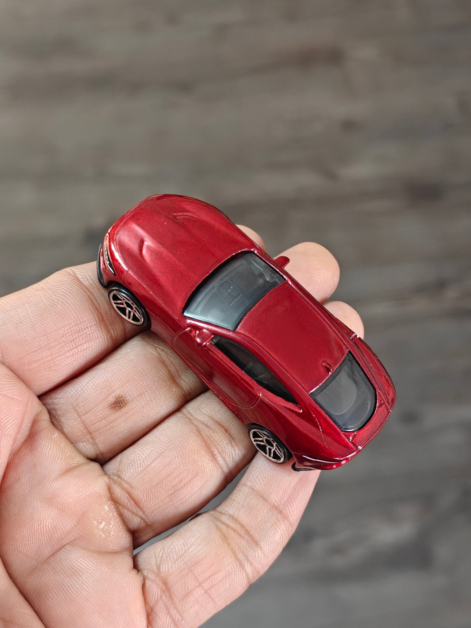 Hot Wheels 2020 Jaguar F - Type - Red (Uncarded - New) - Kinder Logs