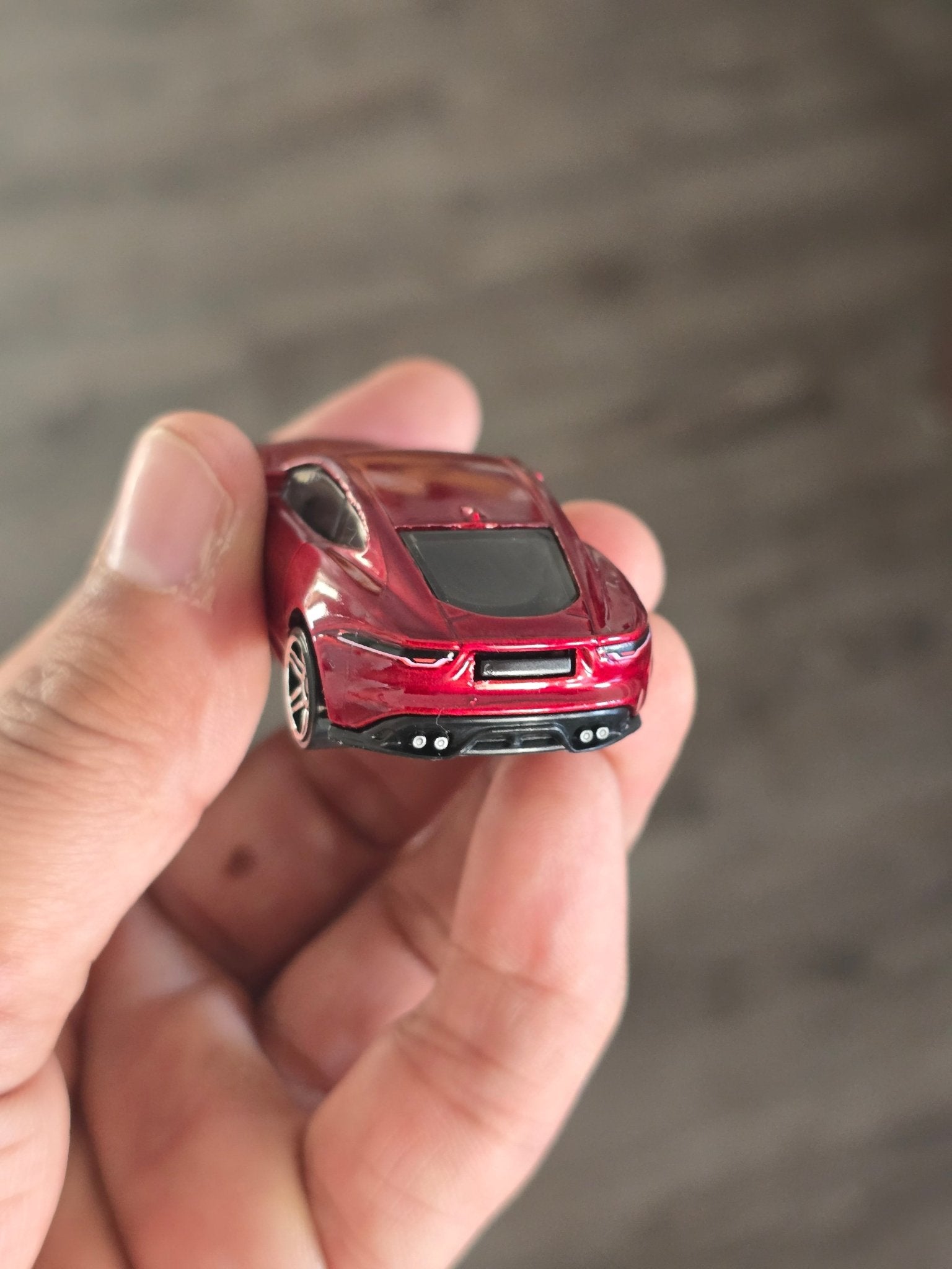 Hot Wheels 2020 Jaguar F - Type - Red (Uncarded - New) - Kinder Logs