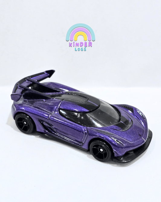 Hot Wheels 2020 Koenigsegg Jesko (Used Car) - Kinder Logs