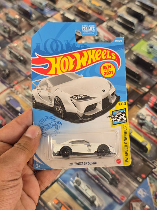 Hot Wheels 2020 Toyota GR Supra GReddy Edition (Imported) - Kinder Logs