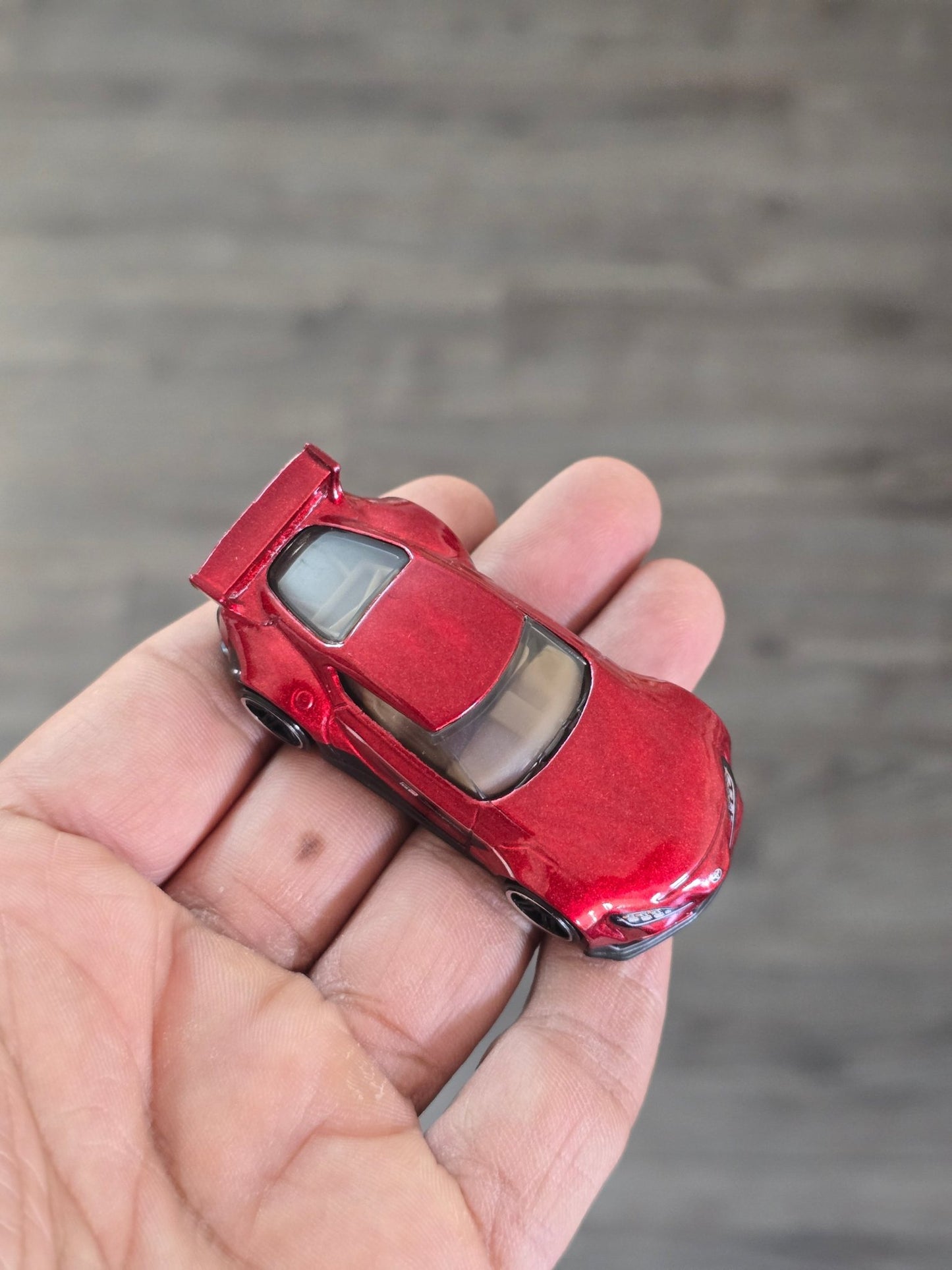 Hot Wheels 2020 Toyota GR Supra - Metallic Red (Uncarded - New) - Kinder Logs