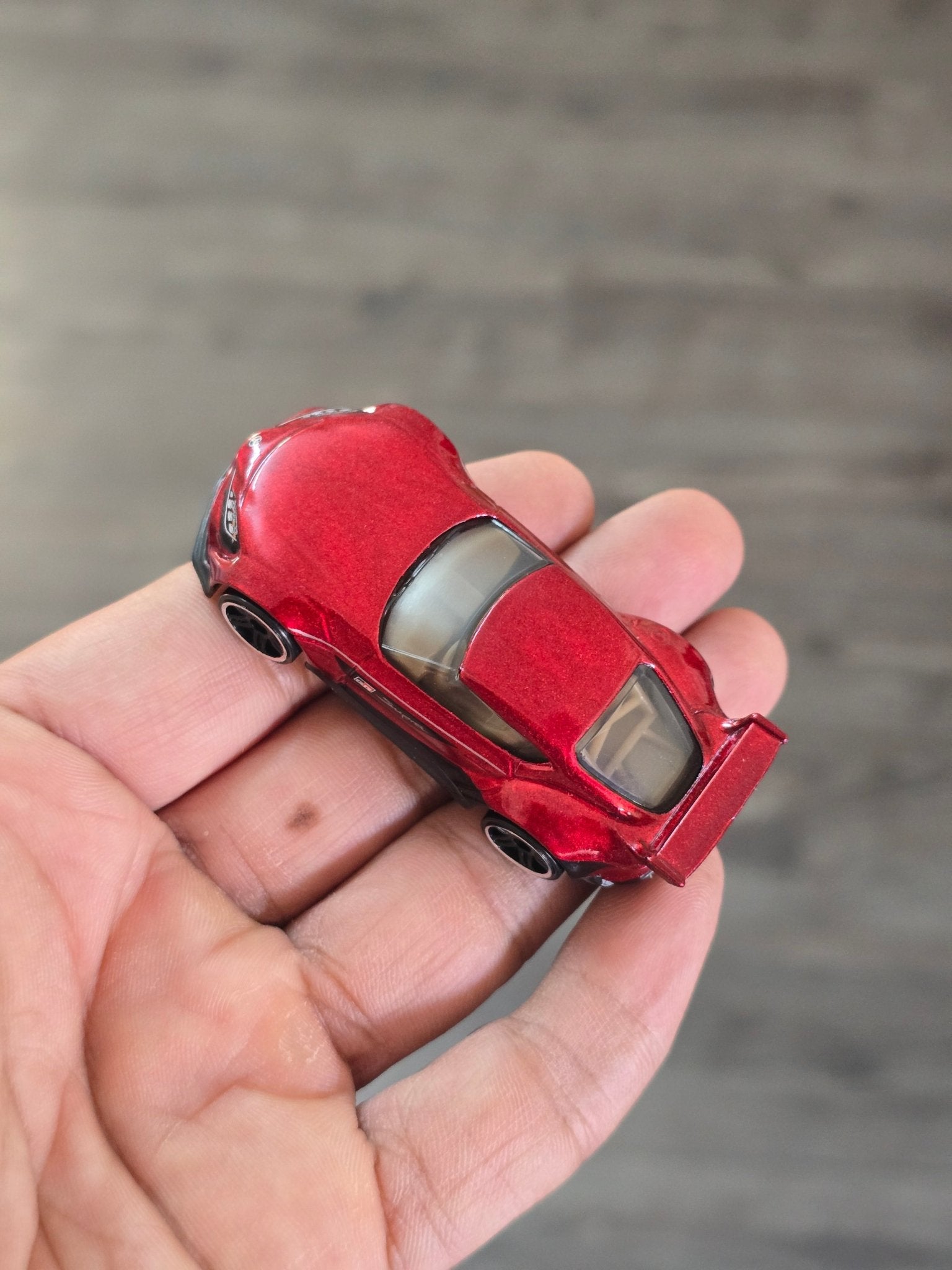 Hot Wheels 2020 Toyota GR Supra - Metallic Red (Uncarded - New) - Kinder Logs