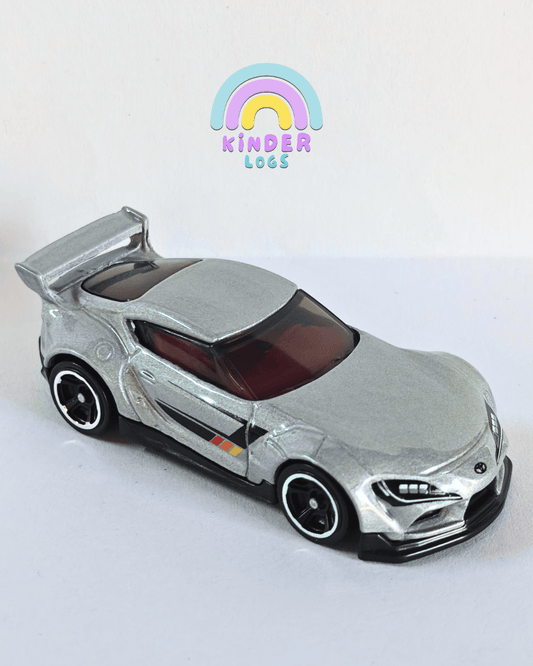 Hot Wheels 2020 Toyota GR Supra - Silver (Uncarded - New) - Kinder Logs