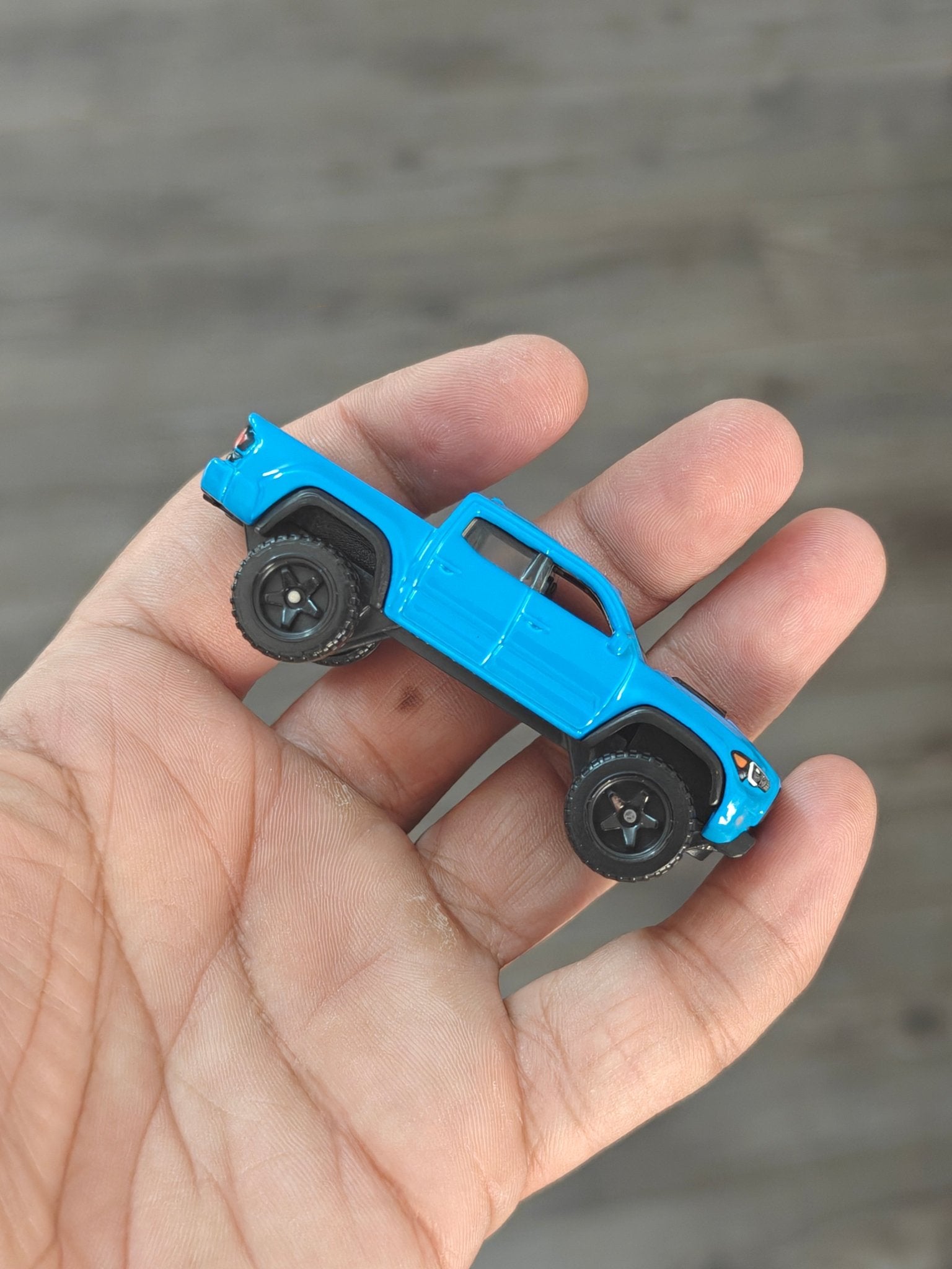 Hot Wheels 2020 Toyota Tacoma - Blue (Uncarded - New) - Kinder Logs