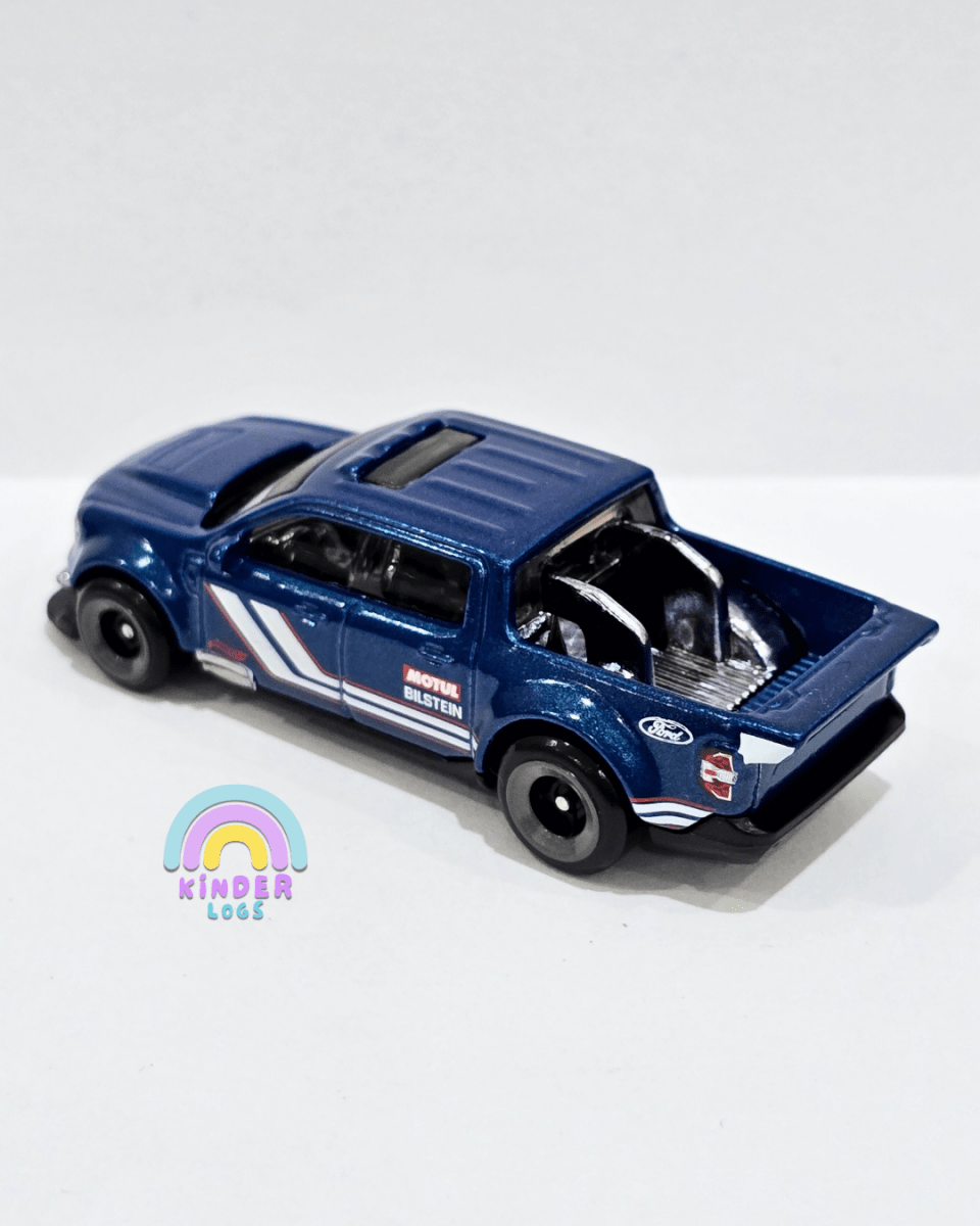 Hot Wheels 2022 Ford Maverick Custom - Blue (Uncarded) - Kinder Logs