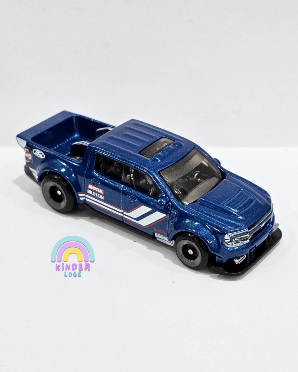 Hot Wheels 2022 Ford Maverick Custom - Blue (Uncarded) - Kinder Logs