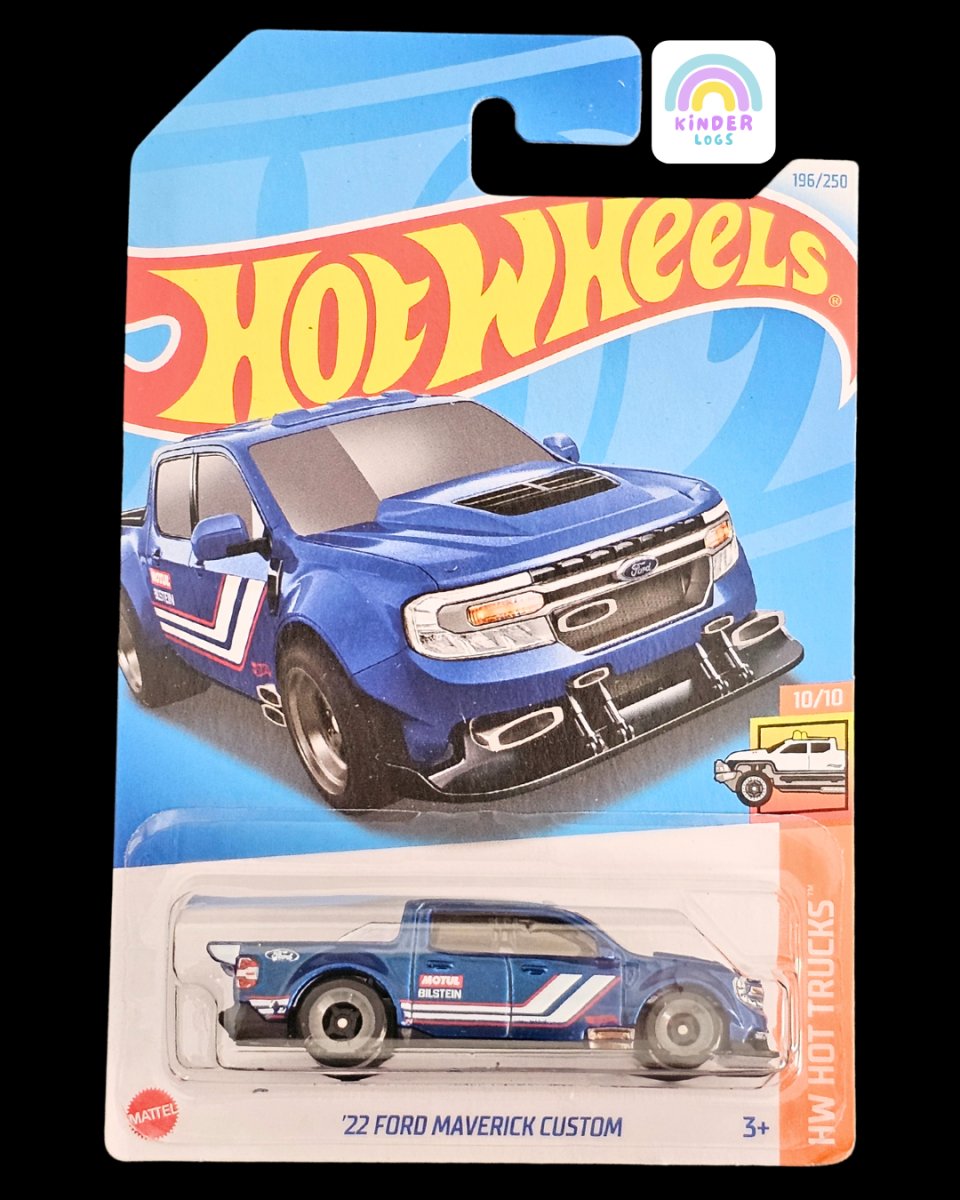 Hot Wheels 2022 Ford Maverick Custom (L Case) - Kinder Logs