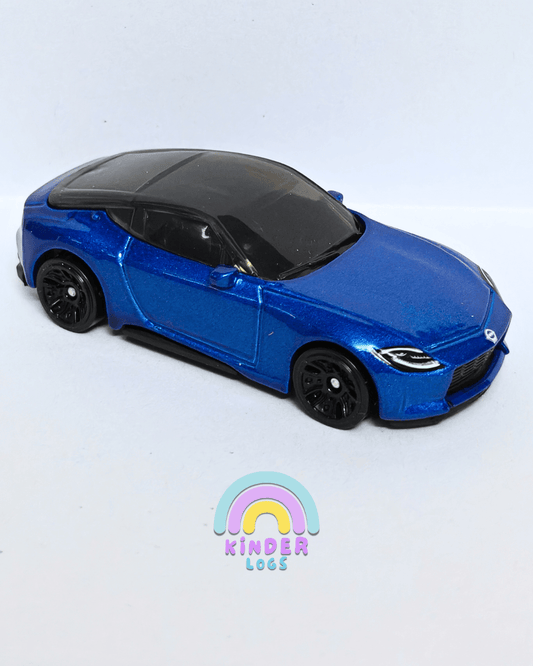 Hot Wheels 2023 Nissan Z - Blue Imported (Uncarded - New) - Kinder Logs