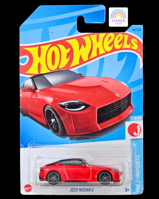 Hot Wheels 2023 Nissan Z - Red Color (Imported) - Kinder Logs