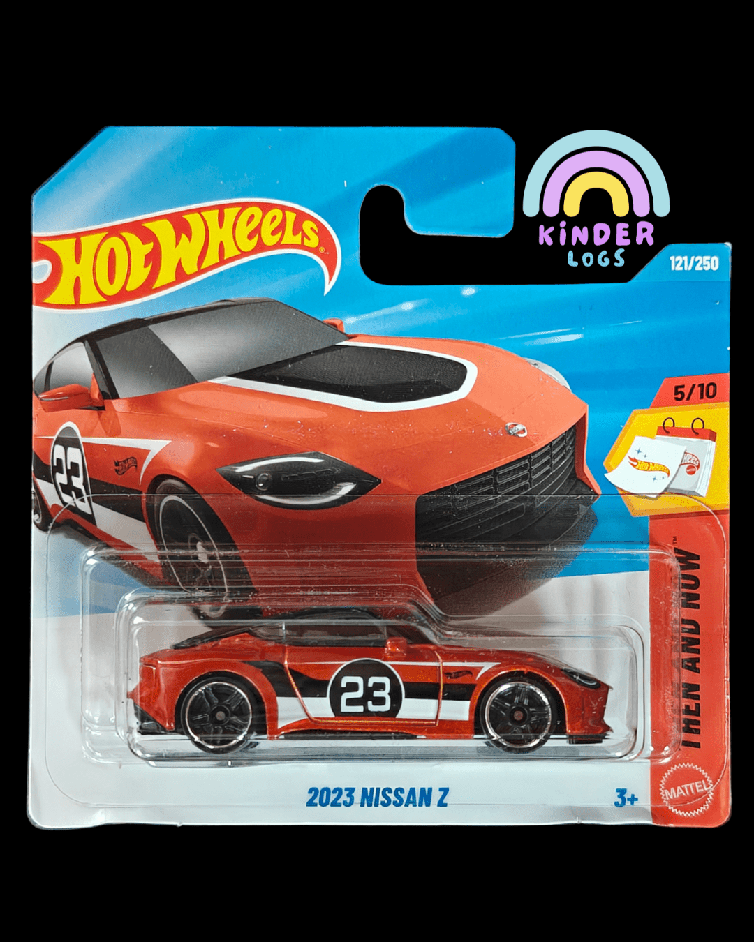 Hot Wheels 2023 Nissan Z - Short Card (Imported) - Kinder Logs