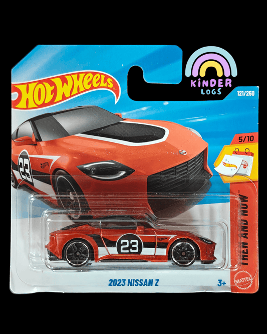 Hot Wheels 2023 Nissan Z - Short Card (Imported) - Kinder Logs