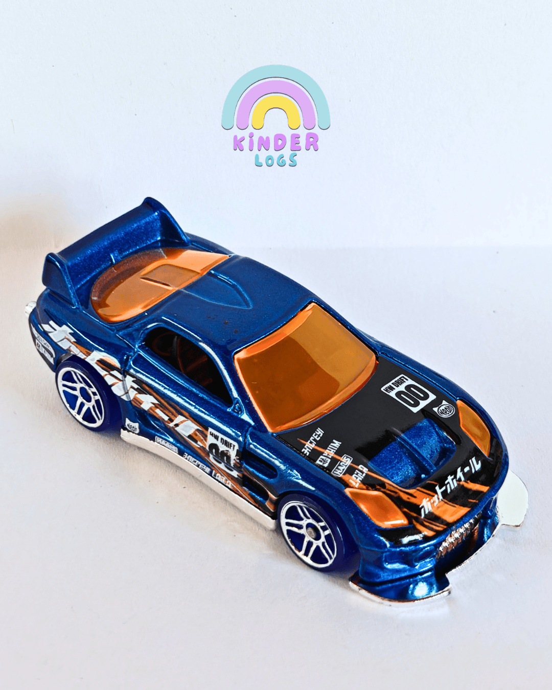 Hot Wheels 24/Seven - Blue (Uncarded - New) - Kinder Logs