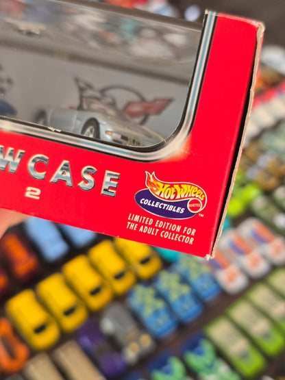 Hot Wheels 45th Anniversary Chevrolet Corvette Showcase (2 Cars Set) - Very Rare - Kinder Logs