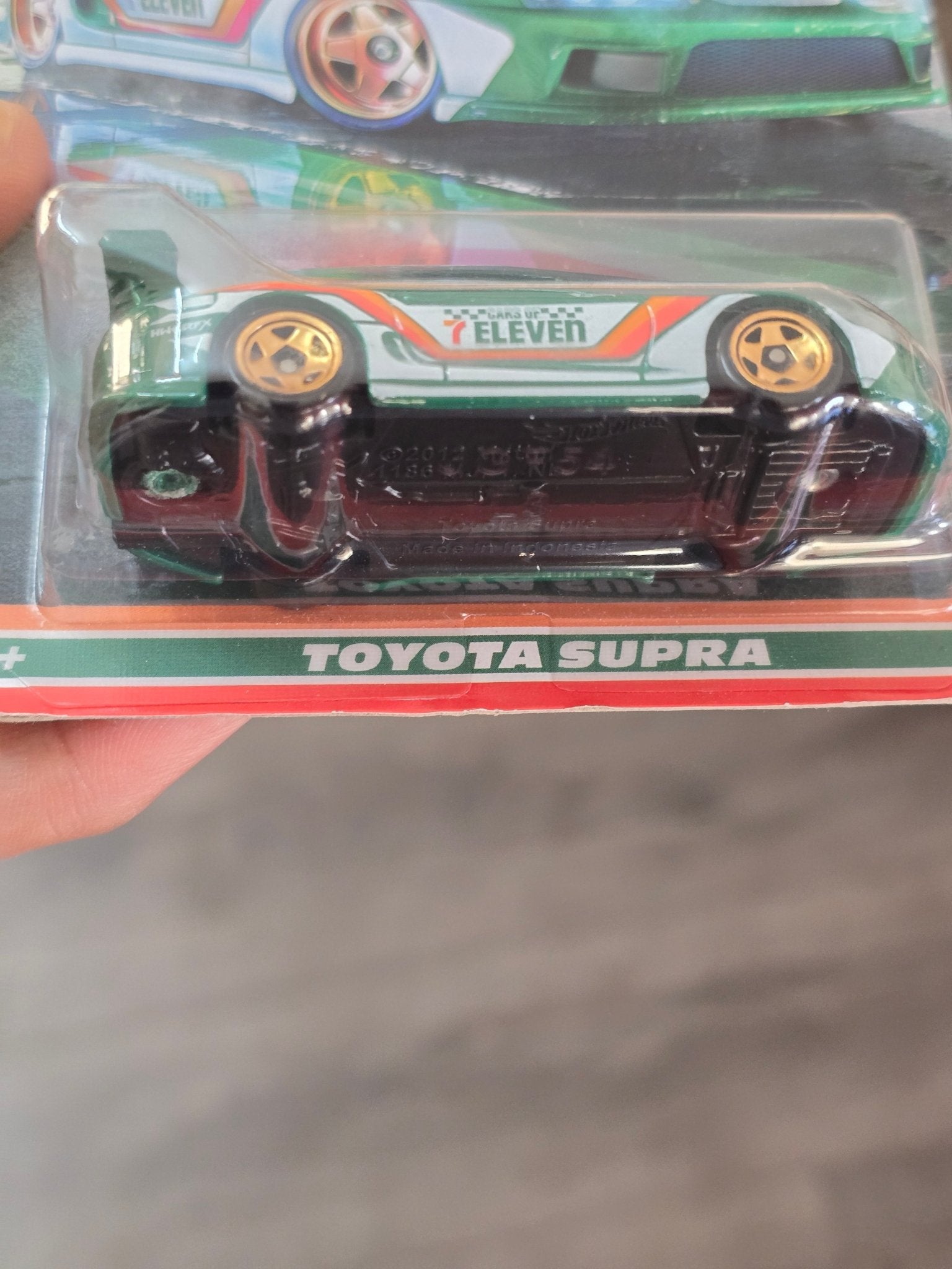 Hot Wheels 7-Eleven Exclusive Toyota Supra - Silver Series