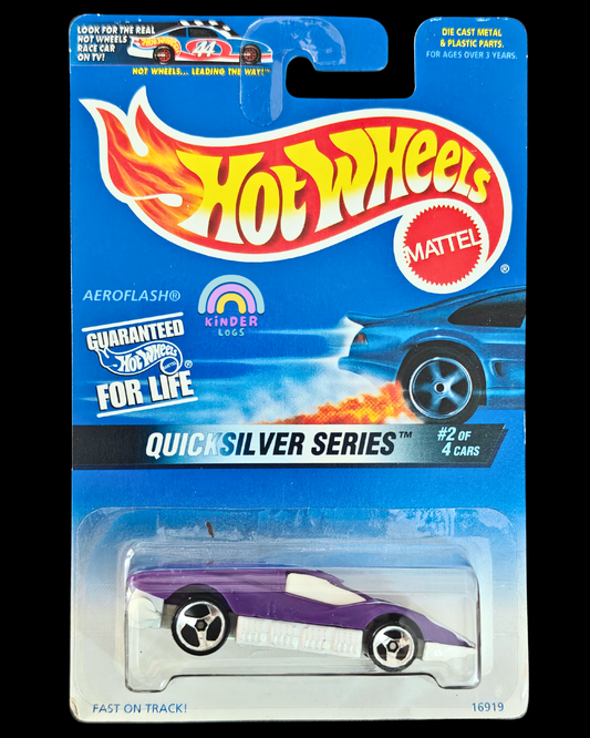 Hot Wheels Aeroflash - Quick Silver Series (Imported) - Kinder Logs