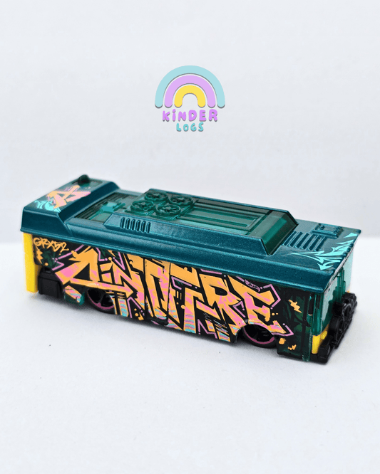 Hot Wheels Ain't Fare Bus 2025 (Uncarded - New) - Kinder Logs
