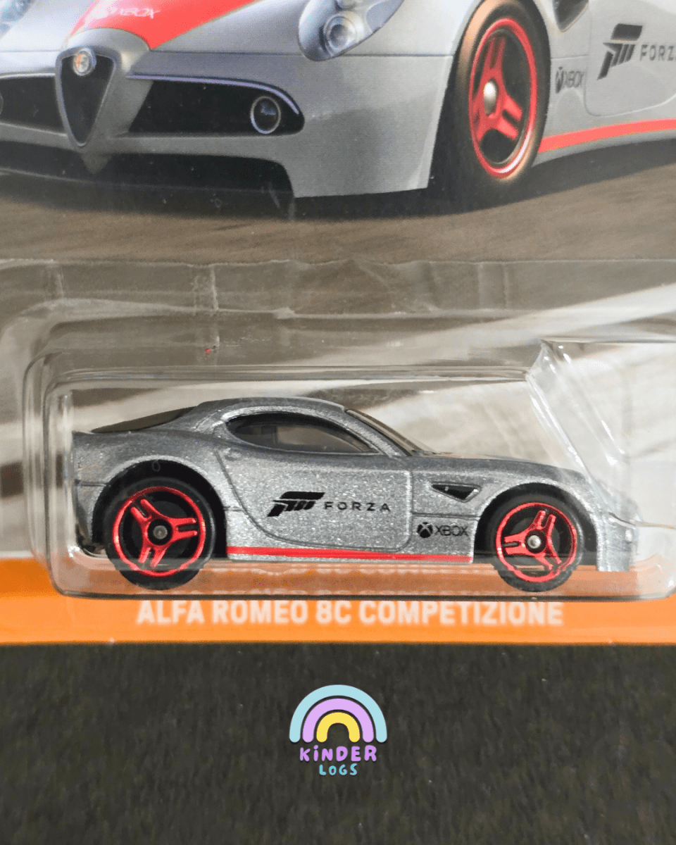 Hot Wheels Alfa Romeo 8C Competizione - Forza (Imported) - Kinder Logs