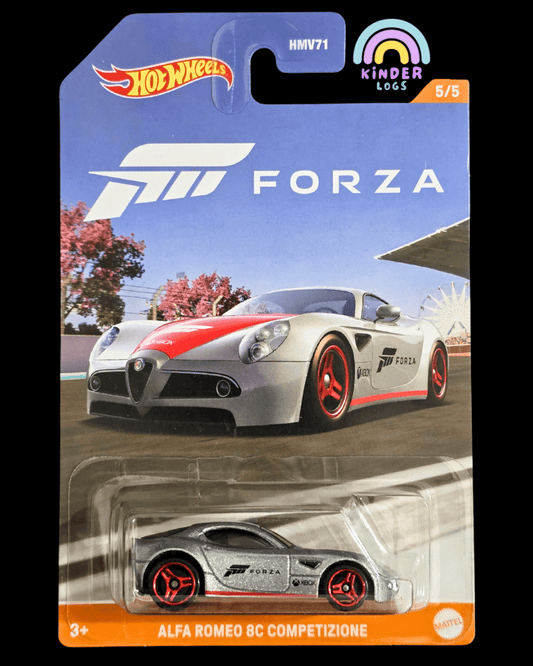 Hot Wheels Alfa Romeo 8C Competizione - Forza (Imported) - Kinder Logs