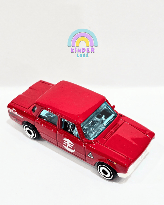 Hot Wheels Alfa Romeo Giulia Ti Super - Red (Uncarded) - Kinder Logs