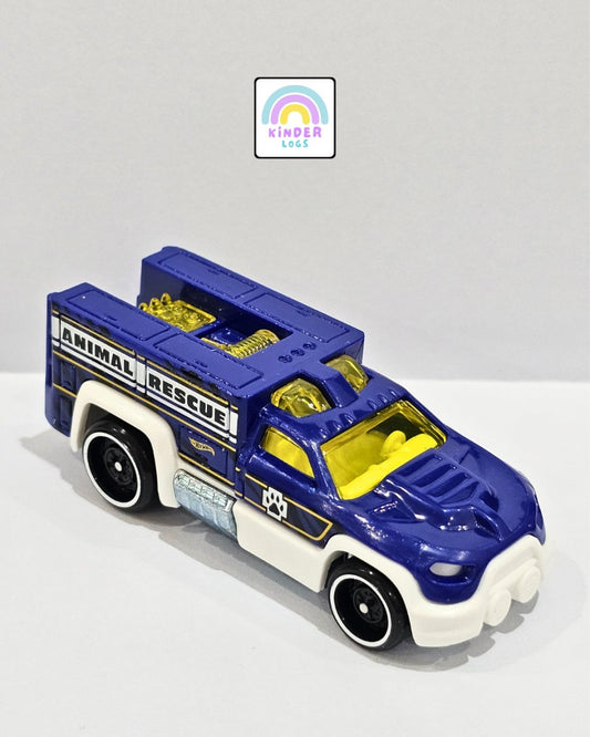 Hot Wheels Animal Rescue Van (Uncarded) - Kinder Logs