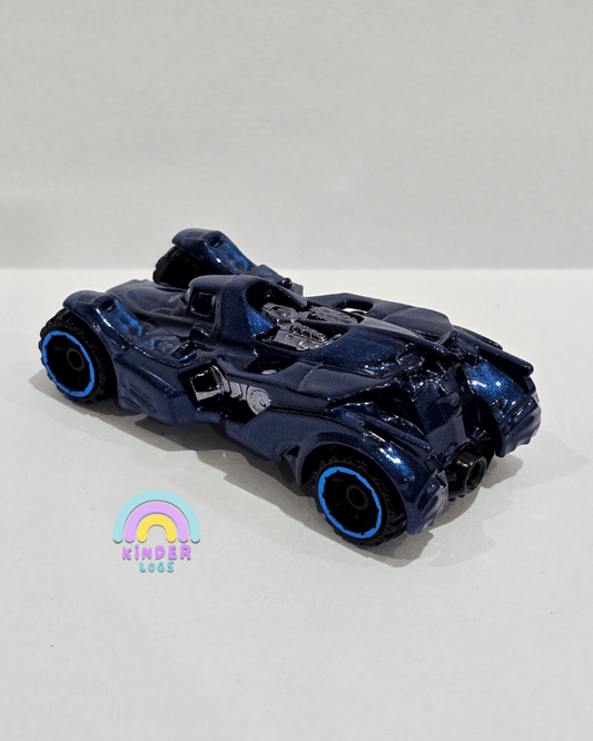 Hot Wheels Arkham Knight Batmobile - Blue (Uncarded) - Kinder Logs