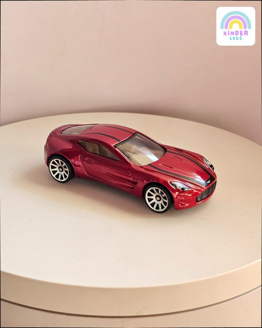 Hot Wheels Aston Martin One - 77 (Uncarded) - Kinder Logs