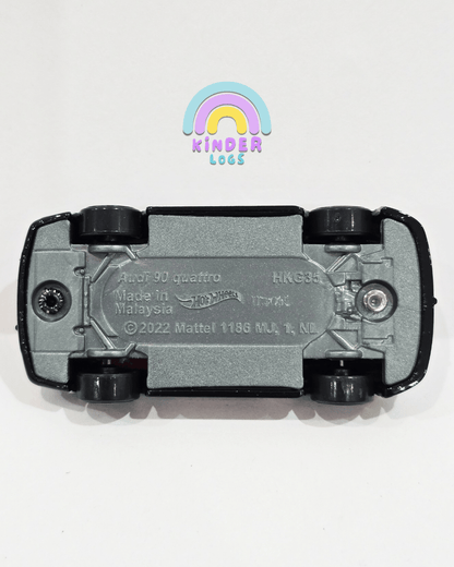 Hot Wheels Audi 90 Quattro - Black (Uncarded - New) - Kinder Logs