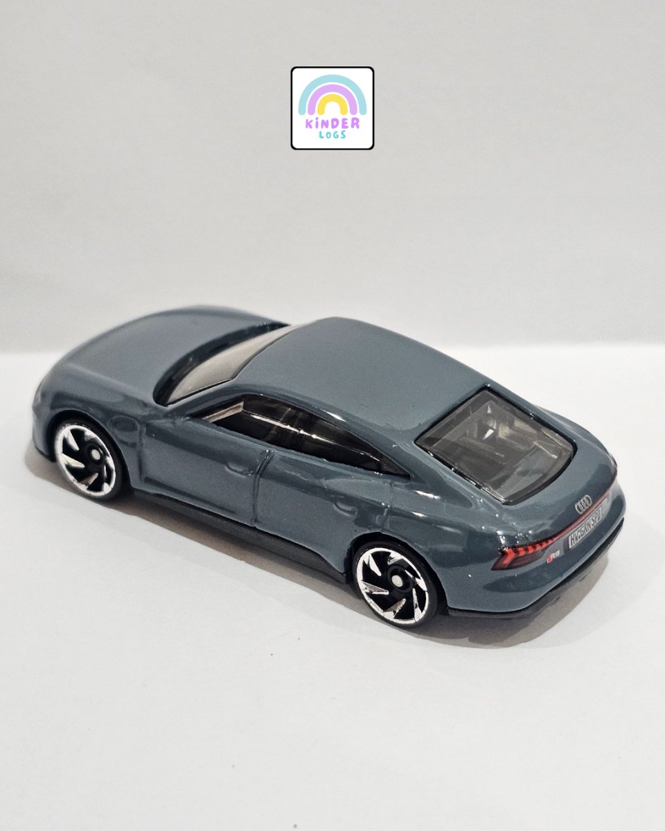 Hot Wheels Audi RS e - Tron GT - Grey Color (Uncarded) - Kinder Logs