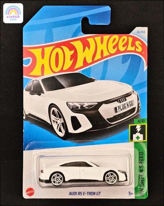 Hot Wheels Audi RS e - Tron GT (Imported) - Kinder Logs