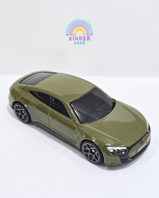 Hot Wheels Audi RS e - Tron GT - Rare Green Color (Uncarded) - Kinder Logs