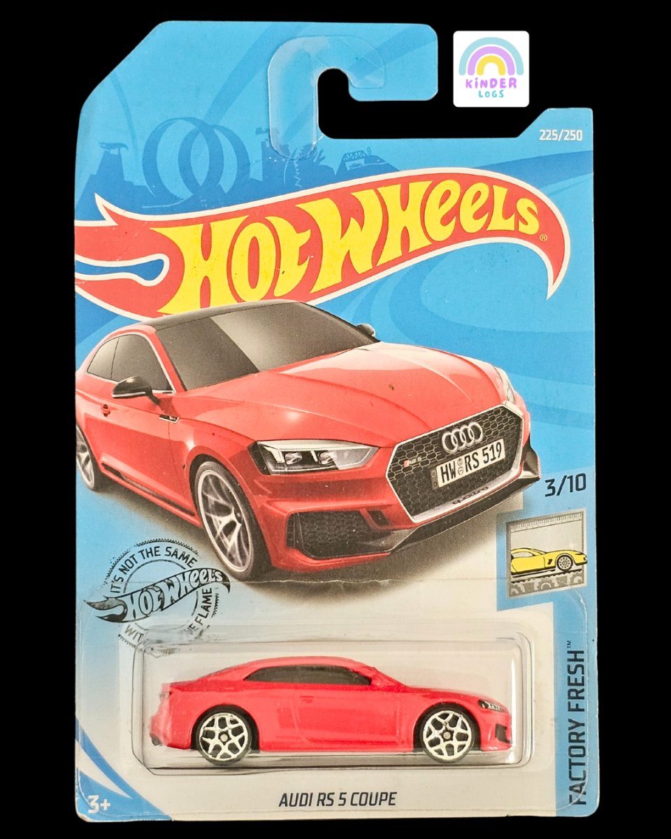 Hot Wheels Audi RS5 Coupe (Red Color) - Kinder Logs