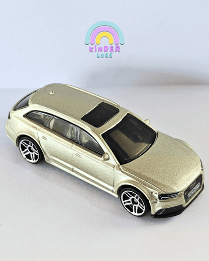Hot Wheels Audi RS6 Avant - Gold (Uncarded) - Kinder Logs