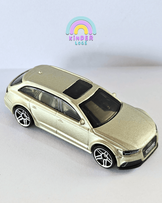 Hot Wheels Audi RS6 Avant - Gold (Uncarded) - Kinder Logs