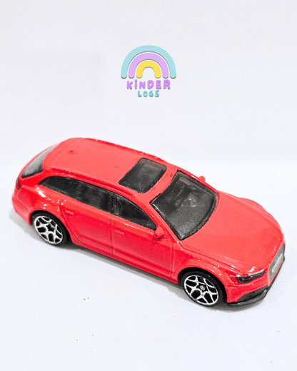 Hot Wheels Audi RS6 Avant - Red (Used Car) - Kinder Logs
