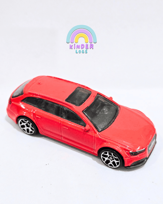 Hot Wheels Audi RS6 Avant - Red (Used Car) - Kinder Logs