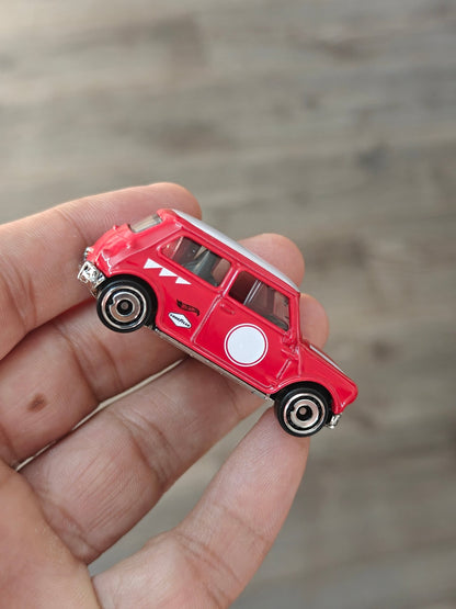 Hot Wheels Austin Mini Cooper S - Red (Uncarded - New) - Kinder Logs