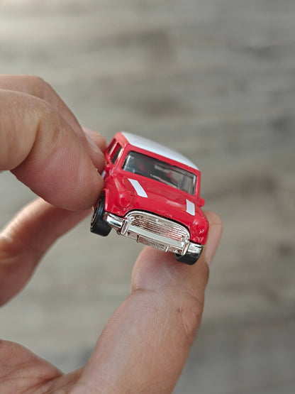 Hot Wheels Austin Mini Cooper S - Red (Uncarded - New) - Kinder Logs