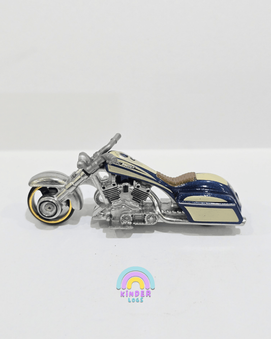 Hot Wheels Bad Bagger Motorcycle (Uncarded) - Kinder Logs