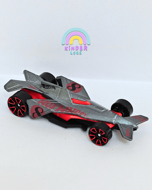 Hot Wheels Bad to the Blade - Grey (Uncarded - New) - Kinder Logs