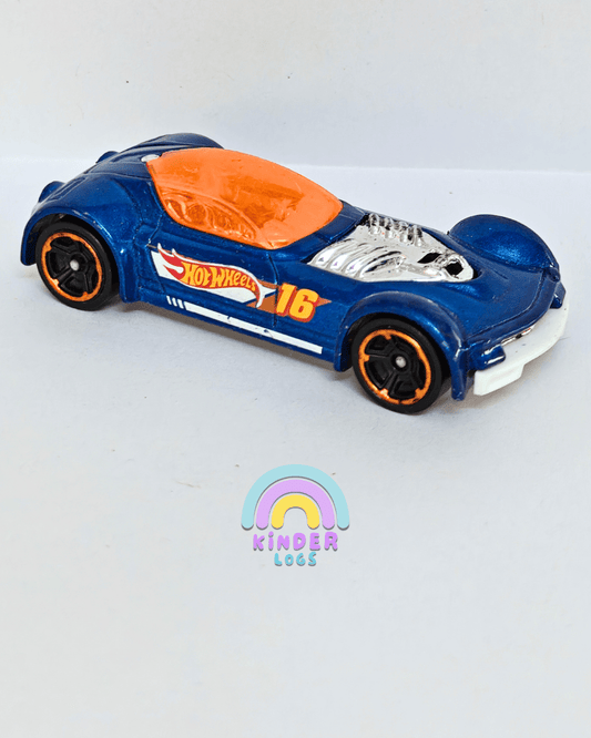 Hot Wheels Ballistik - Blue (Pre - Owned Car) - Kinder Logs