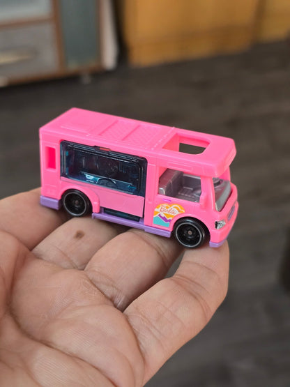 Hot Wheels Barbie Dream Camper - Pink (Uncarded - New) - Kinder Logs