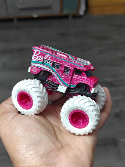 Hot Wheels Barbie Monster Truck (Uncarded - New) - Kinder Logs