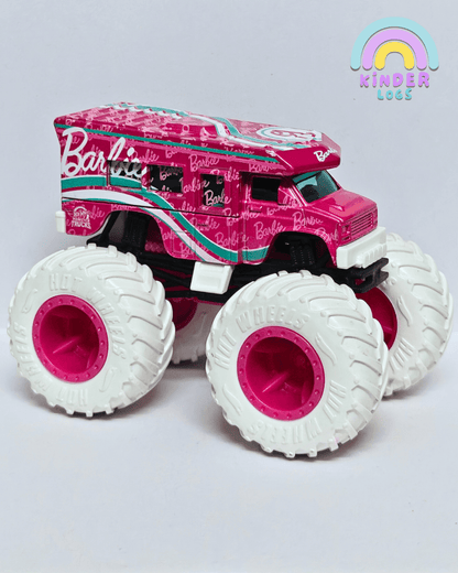 Hot Wheels Barbie Monster Truck (Uncarded - New) - Kinder Logs