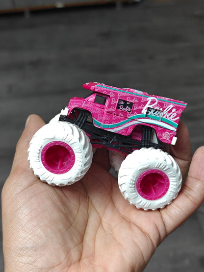 Hot Wheels Barbie Monster Truck (Uncarded - New) - Kinder Logs
