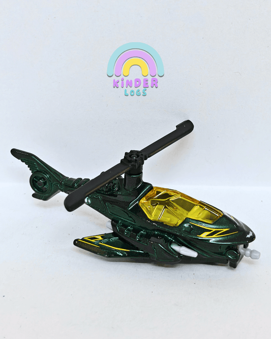 Hot Wheels Batcopter - Dark Green (Uncarded - New) - Kinder Logs