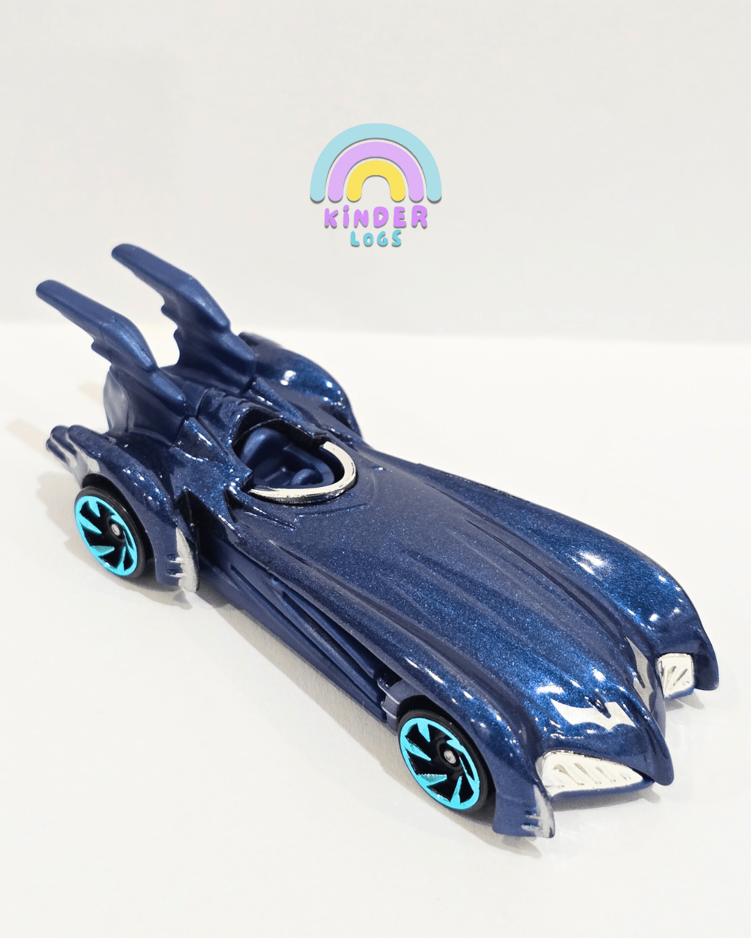 Hot Wheels Batman And Robin Batmobile 2025 (Uncarded) - Kinder Logs