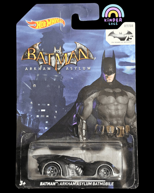 Hot Wheels Batman: Arkham Asylum Batmobile - Kinder Logs