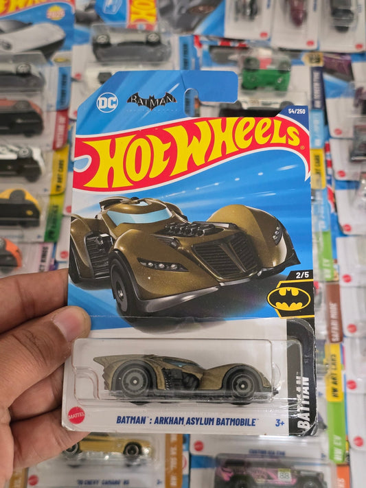 Hot Wheels Batman Arkham Asylum Batmobile (Imported) - Kinder Logs