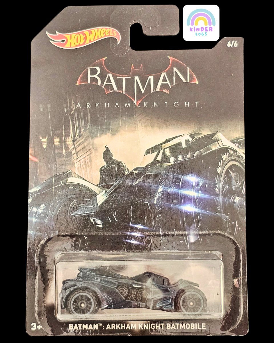 Hot Wheels Batman Arkham Knight Batmobile (Black Card) - Kinder Logs
