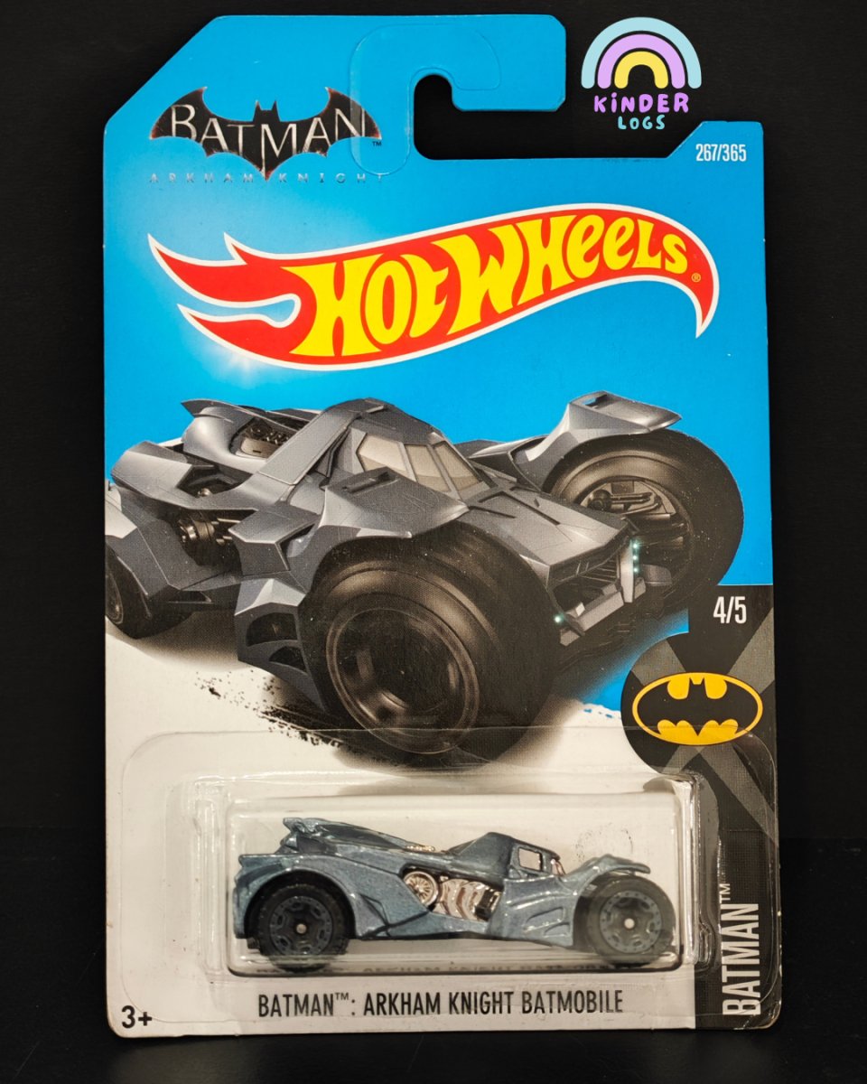 Hot Wheels Batman Arkham Knight Batmobile (Grey) - Kinder Logs